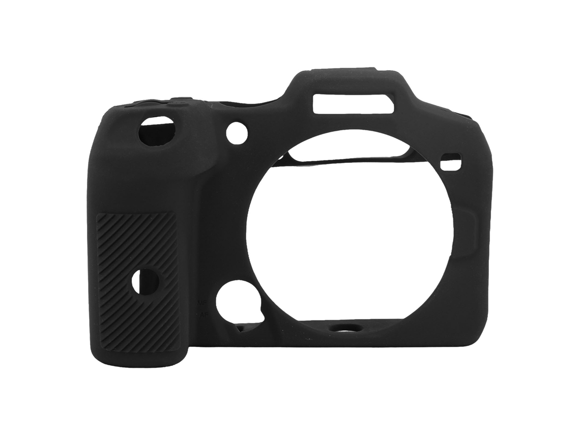 Funda De Silicona Suave Antideslizante Para Cámara Digital R7 Protectora Color Negro