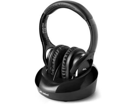 Auscultadores MELICONI HP600 Pro (Over Ear - Preto)