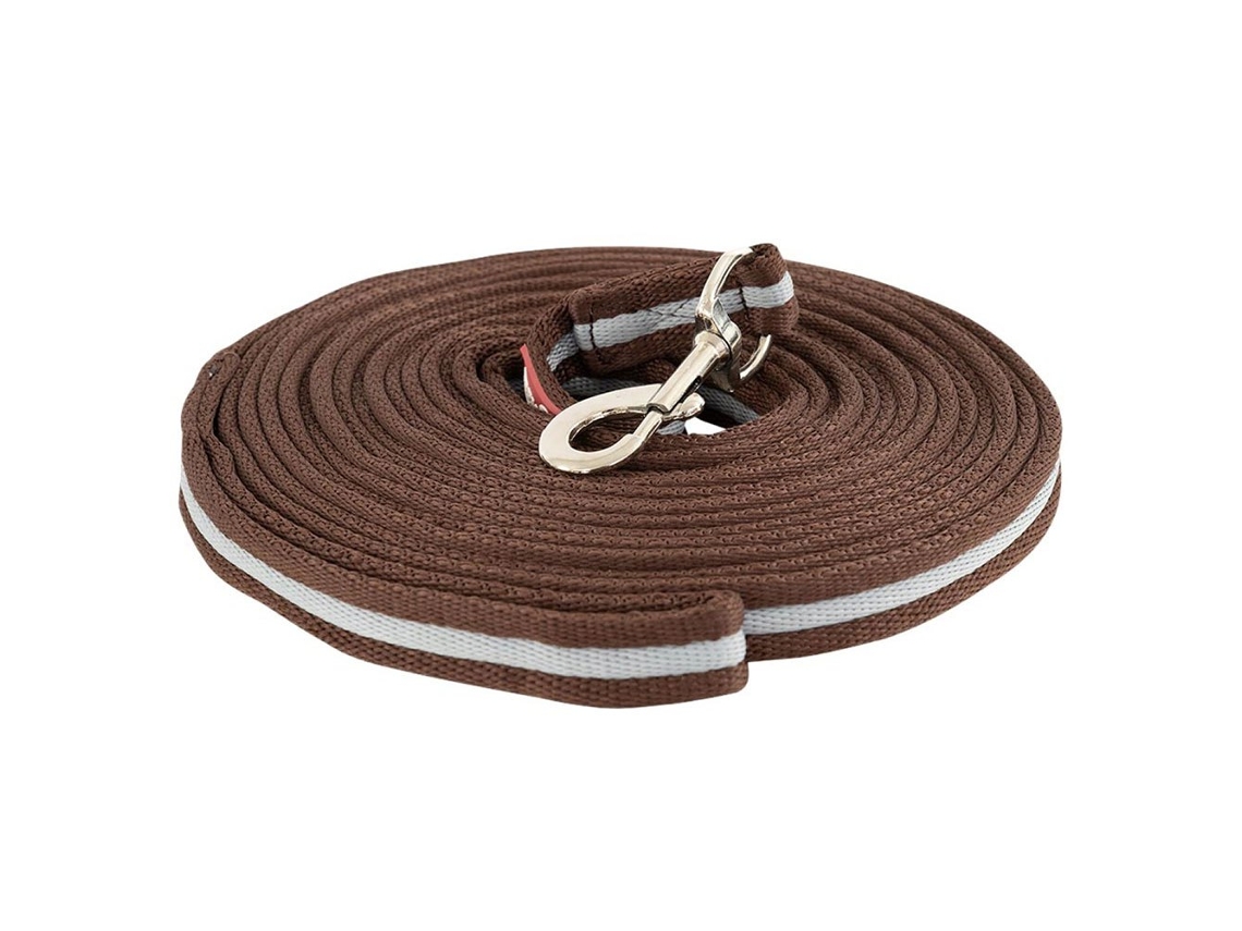 Rédeas Lunging Softgrip Snaphook 8 M Castanhopremiere