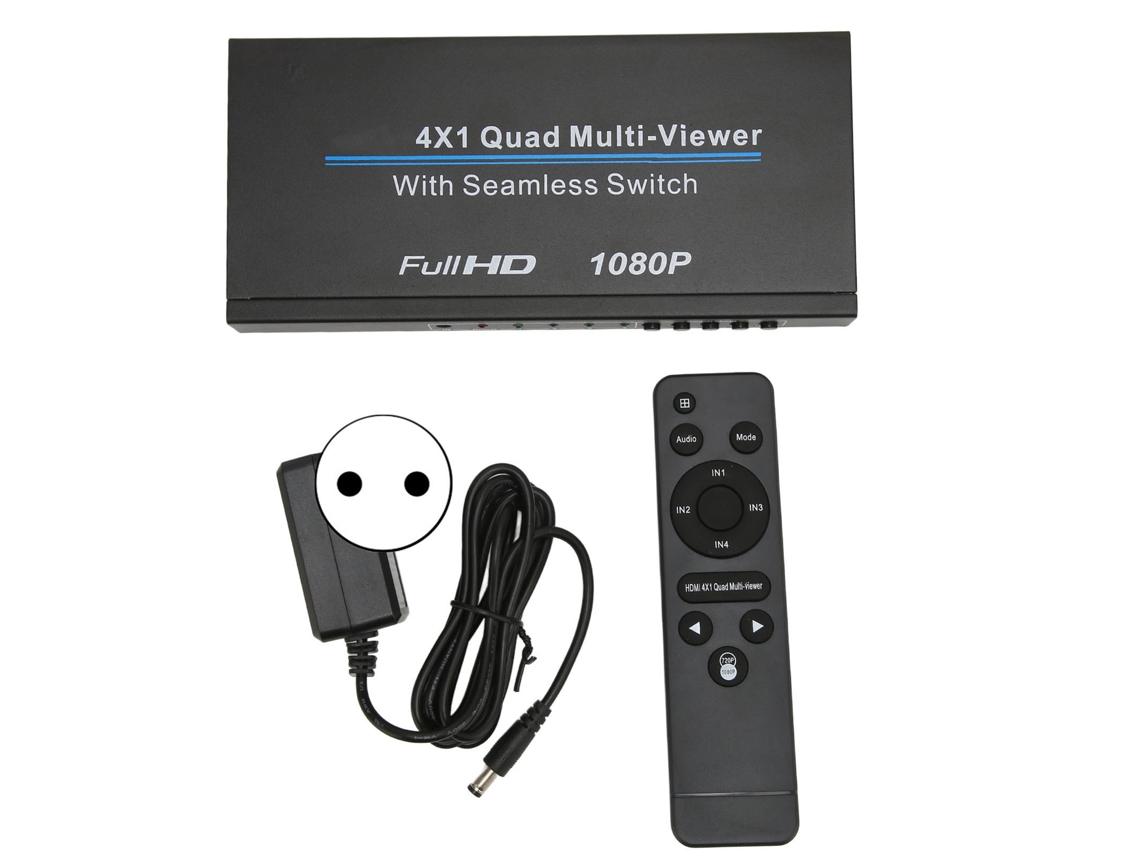 Visualizador Múltiplo Hdmi 4x1 LAXISCREED 1080p