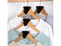 18 Peças De Ganchos Conectores Para Cabides De Roupas, Ganchos Para Cabides De Armário, Organizador De Armário, Economizador De Espaço, Estilo 1