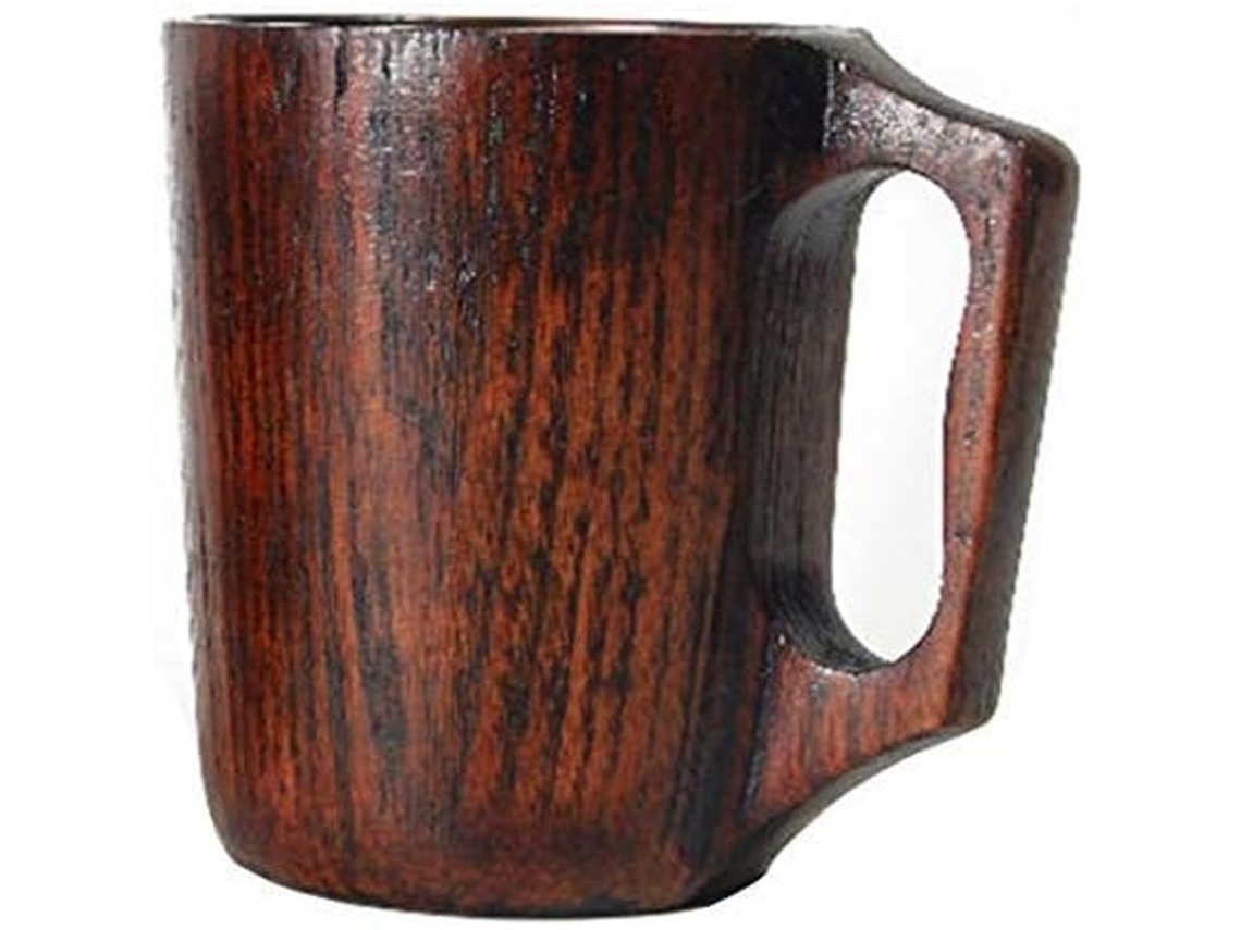 Caneca de Madeira Artesanal Nova Line Café Chá Cerveja