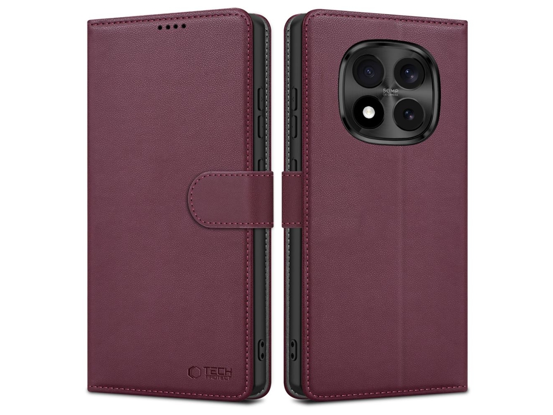 Capa Carteira Tech-protect Para Xiaomi Redmi Note 15 Pro 5g Com Proteção E Bolsos