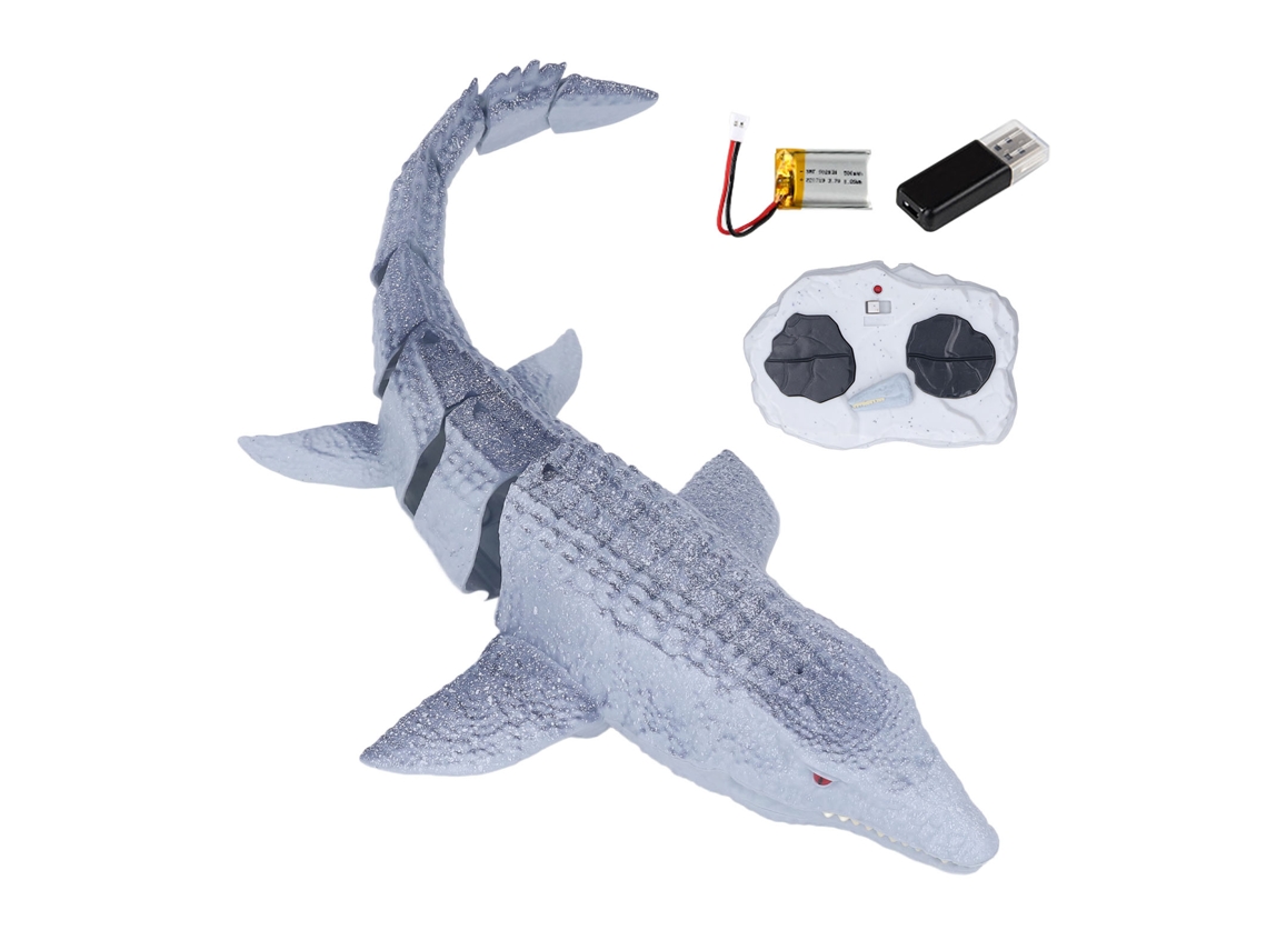 Mali brinquedo Dinossauro Submarino Controle Remoto Swing Cauda Simulação Elétrico para Crianças