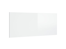 Cabeceira de Cama MAISON EXCLUSIVE Derivados Madeira Branco Brilhante 200x1,5x80 cm