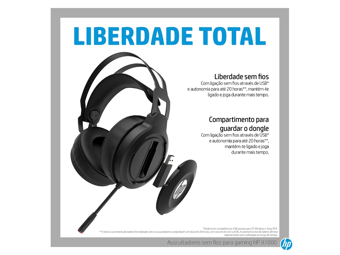 Hp x1000 wireless headset 2025