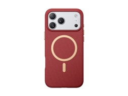 Capa Para Iphone 17 Pro Max Robusta Anti-choque Magnético Vermelho Czhhmart