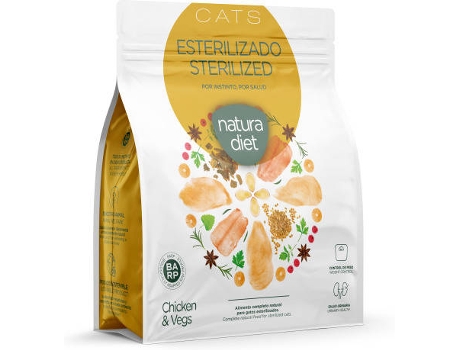 Ração para Gatos  (3 Kg - Seca - Esterilizados - Sabor: Frango)