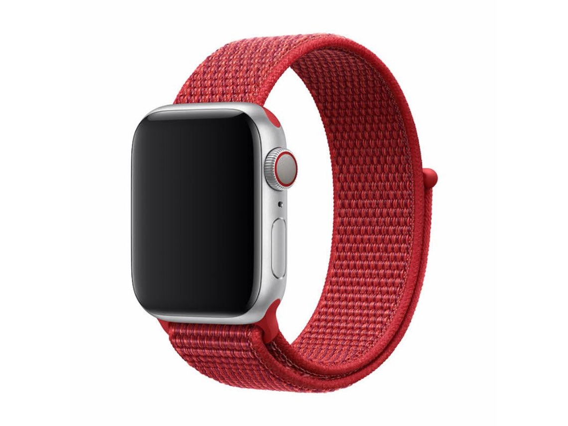Devia Bracelete Nylon Vermelho 44 mm