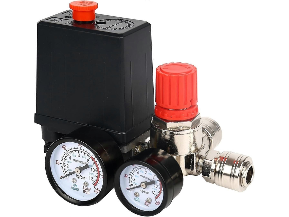 Interruptor De Pressão, Regulador De Pressão Para Compressor De Ar, Compressor Com Manômetro, Interruptor, Válvula De Controle Para Compressor De Ar