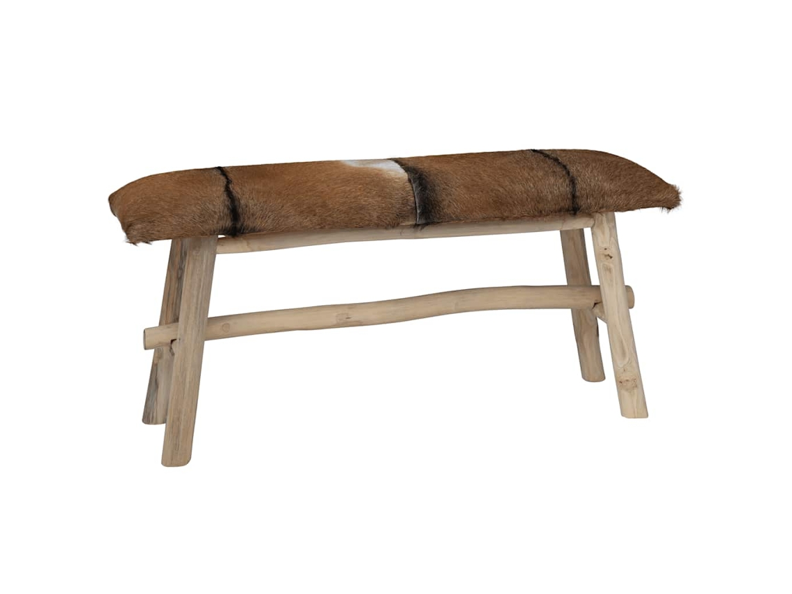 Bench, Benches Vidaxl Multicolor Teca