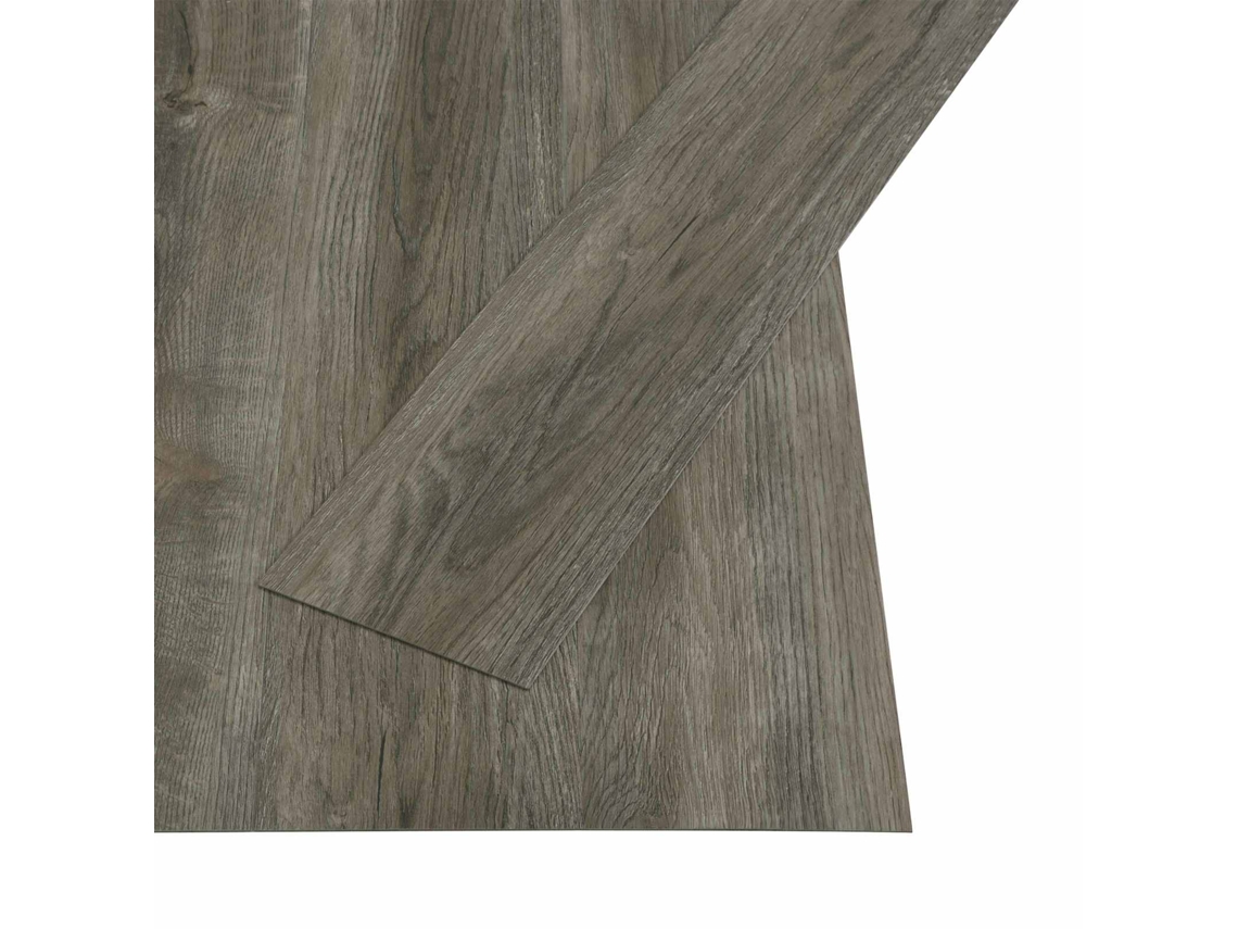Conjunto 32 Placas Autoadesivas Vidaxl Cinzento Pvc (4,46 M²)