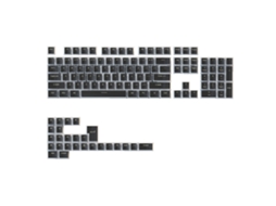 Lurelia Keycaps Dupla Injeção Retroiluminado Pudding Profile Pbt Perfil Oem 130 Teclas Para Teclado Mecânico
