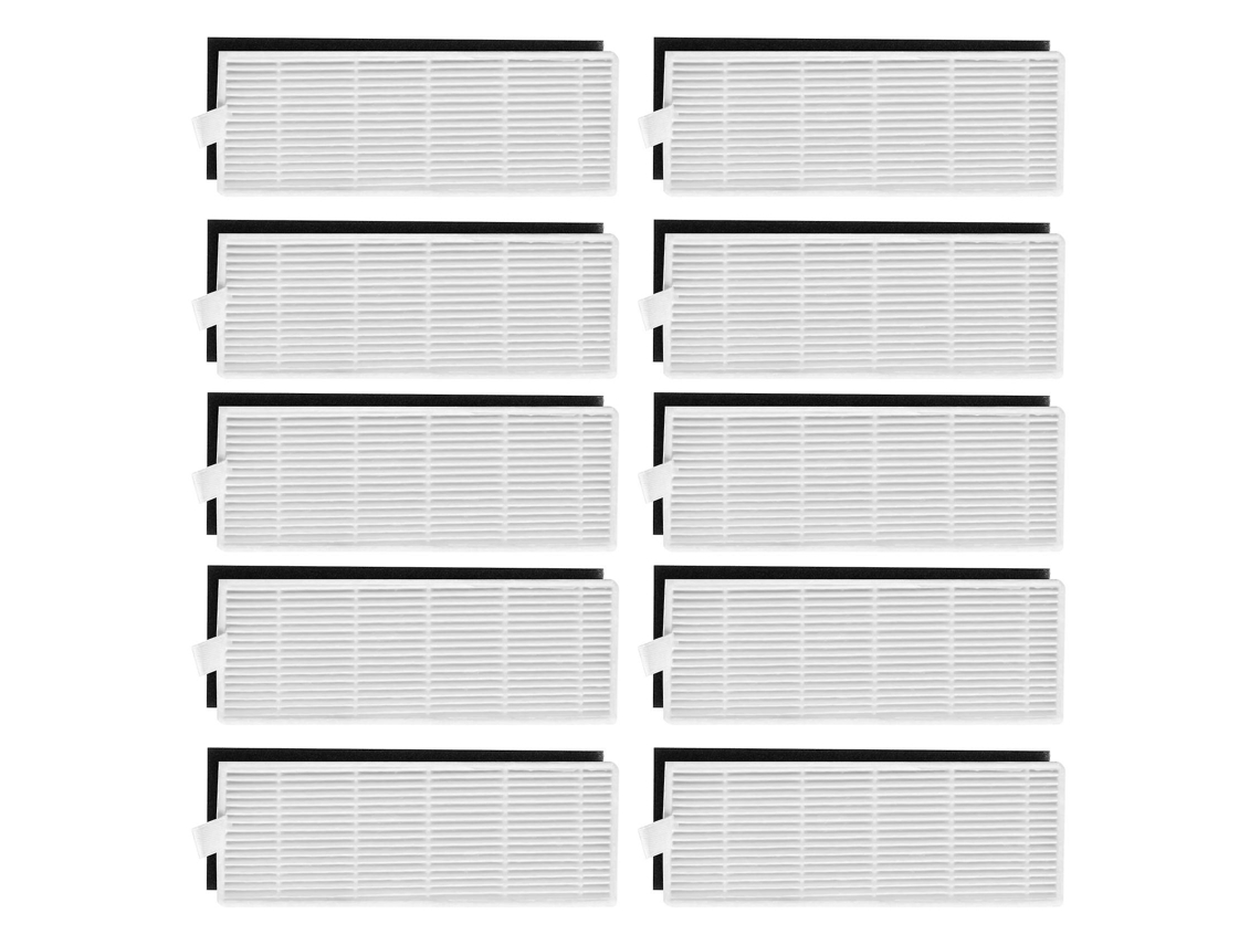 Acessórios de Aspirador 20 pçs/lote filtro hepa e substituição de filtro de esponja para ilife a4s a6 a4 a40 filtro de poeira va