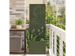 Vidaxl Tela De Privacidade Para Jardim Verde-oliva 50 X 32 X 150 Cm
