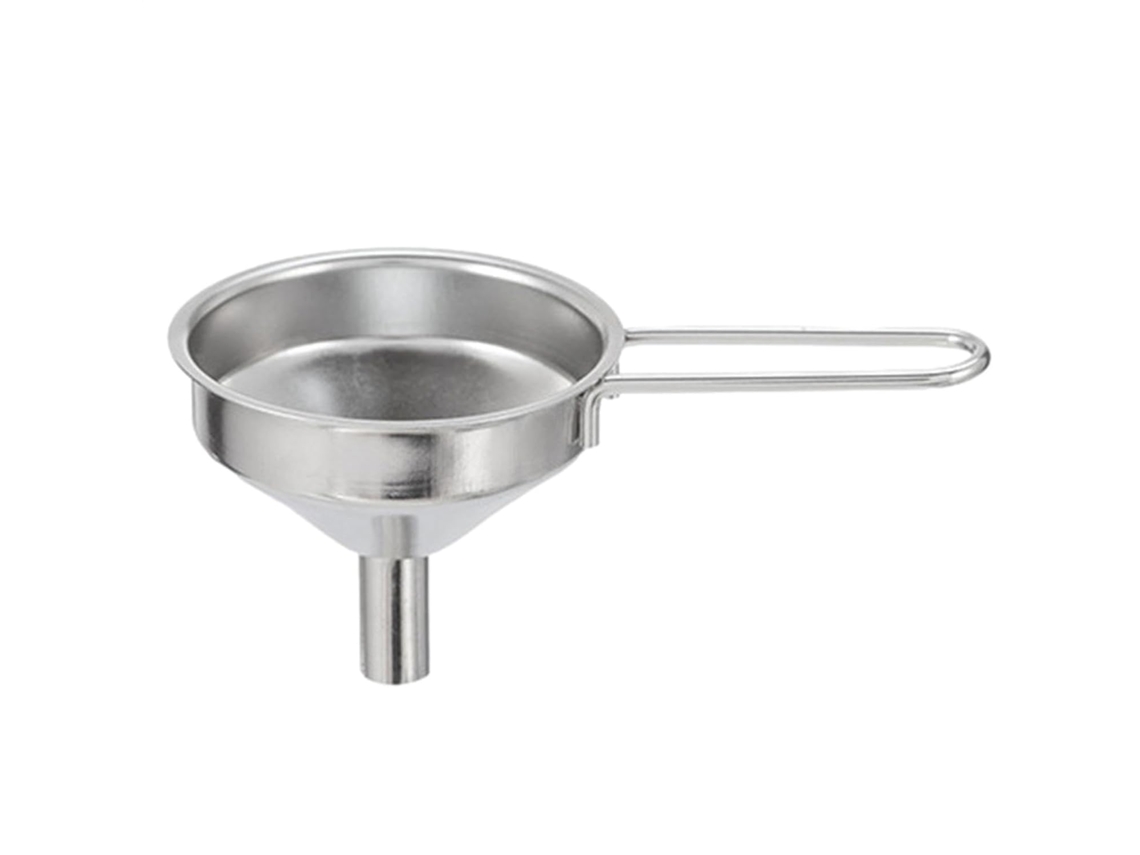 Mini Funil De Aço Inoxidável Para Transferência