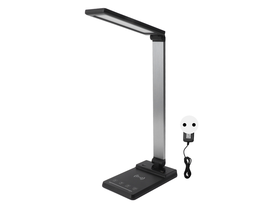Lâmpada de Mesa Led com Carregamento Sem Fio Porta Pd3.0 12w | S/MARCA