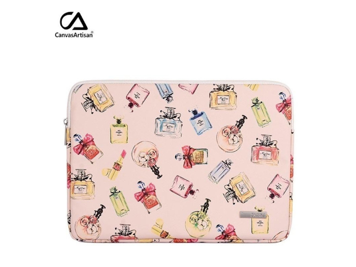 Bolsa Para Computador, Capa Para Laptop / Estojo Para Laptop Rosa Claro De 14 Polegadas