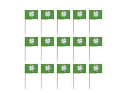 200pcs Toppers De Bolo De Trevo