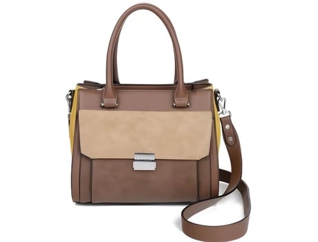 Saco De Ombro Arrumação De Mulher Georges Rech Simone Chocolate Multicor