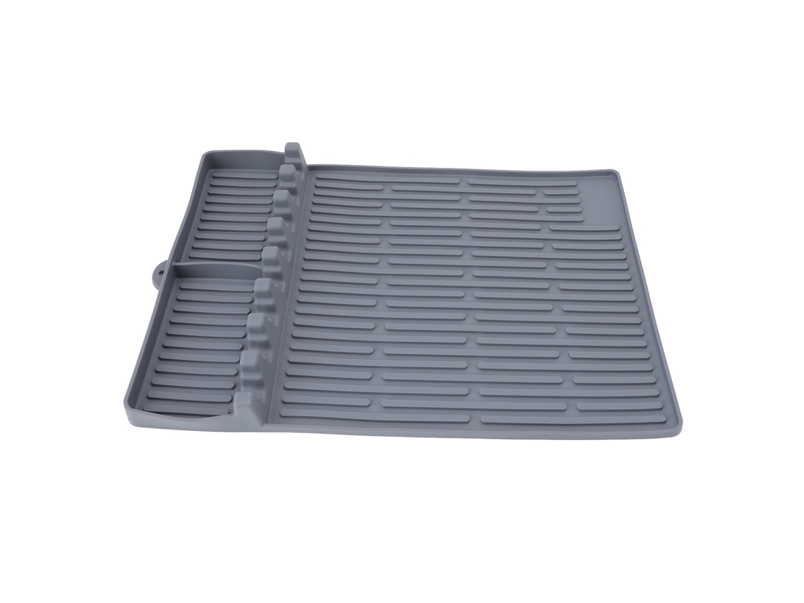 Tapete De Churrasco Silicone Resistente Ao Calor Cinza