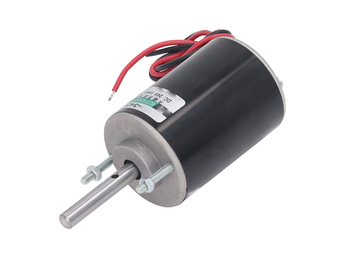 Motor de CC S/MARCA, ímã permanente, 24v, 30w, 7000rpm, alto velocidade, baixo ruído