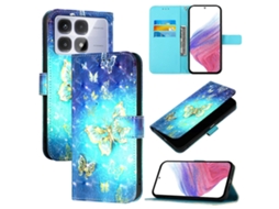 Capa De Celular Dobrável Horizontal Em Couro Com Pintura 3d Para Redmi K70 Ultra 5g (versão Global)
