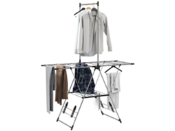 Mesa Elevável BTFORUS, 90x60.5x45.5 cm, teca, armazenamento oculto