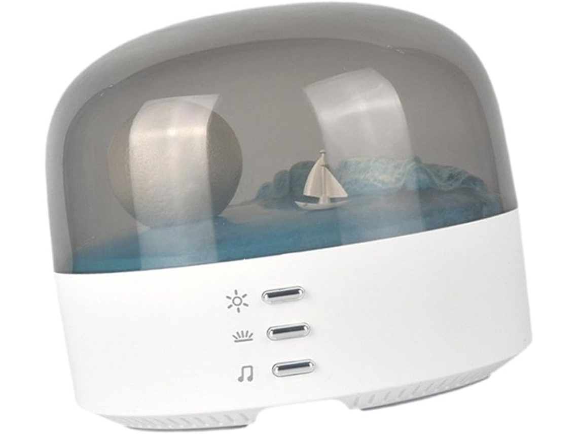 Luminária de mesa com design exclusivo, uma peça decorativa única.