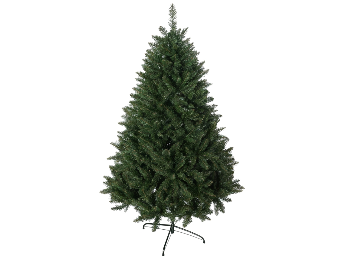 Árvore De Natal Artificial De 180 Cm Com 800 Galhos E Base De Metal, Verde