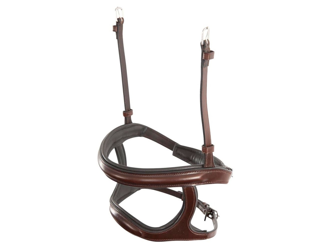 Noseband Dupla Combinada Castanho Cobbr