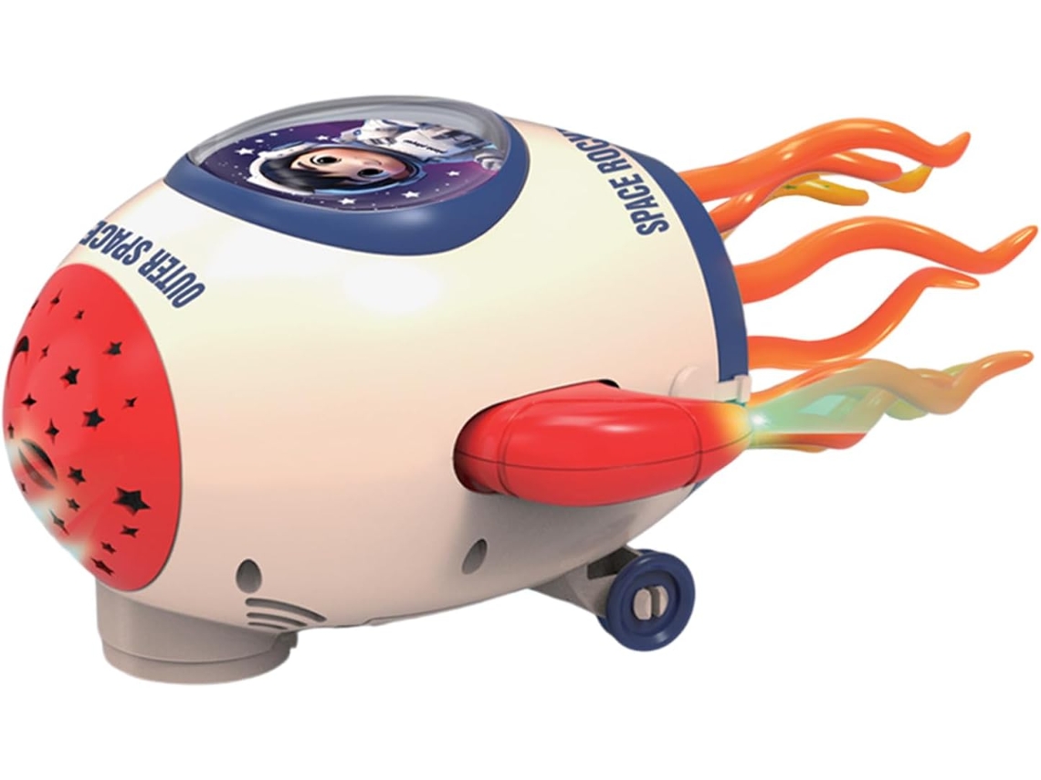 Brinquedo Dançante Recarregável Foguete Dançante Musical Para Festivais, Ambientes Internos, Feria Vayotoy