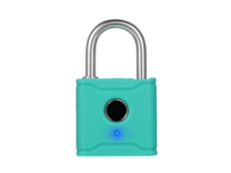 Cadeado Digital Recarregável com Impressão Digital IP65 Anti Furto para Mala e Mochila | S/MARCA