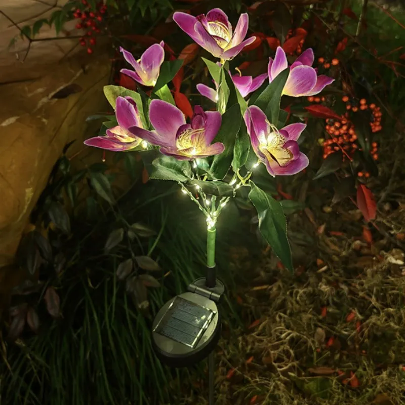 (roxo) Luz De Solo Para Orquídea Solar