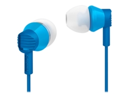 Auriculares com fio PHILIPS SHE3800BL (In Ear - microfone - azul)