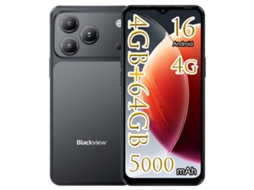 Smartphone Blackview Wave 7c (6.56'' - 4 Gb - 64 Gb - Preto)