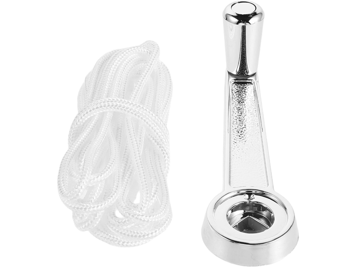 Manivela Manual Inoomp em Aço Inoxidável para Guarda sóis de Jardim, Incluindo Corda Sobressalente, Compatível com CHABERLU