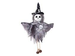 Decorações De Halloween Laxiscreed: Skeleton, Fantasma, Abóbora E Bruxa Com Bonecos Plush Para Festas