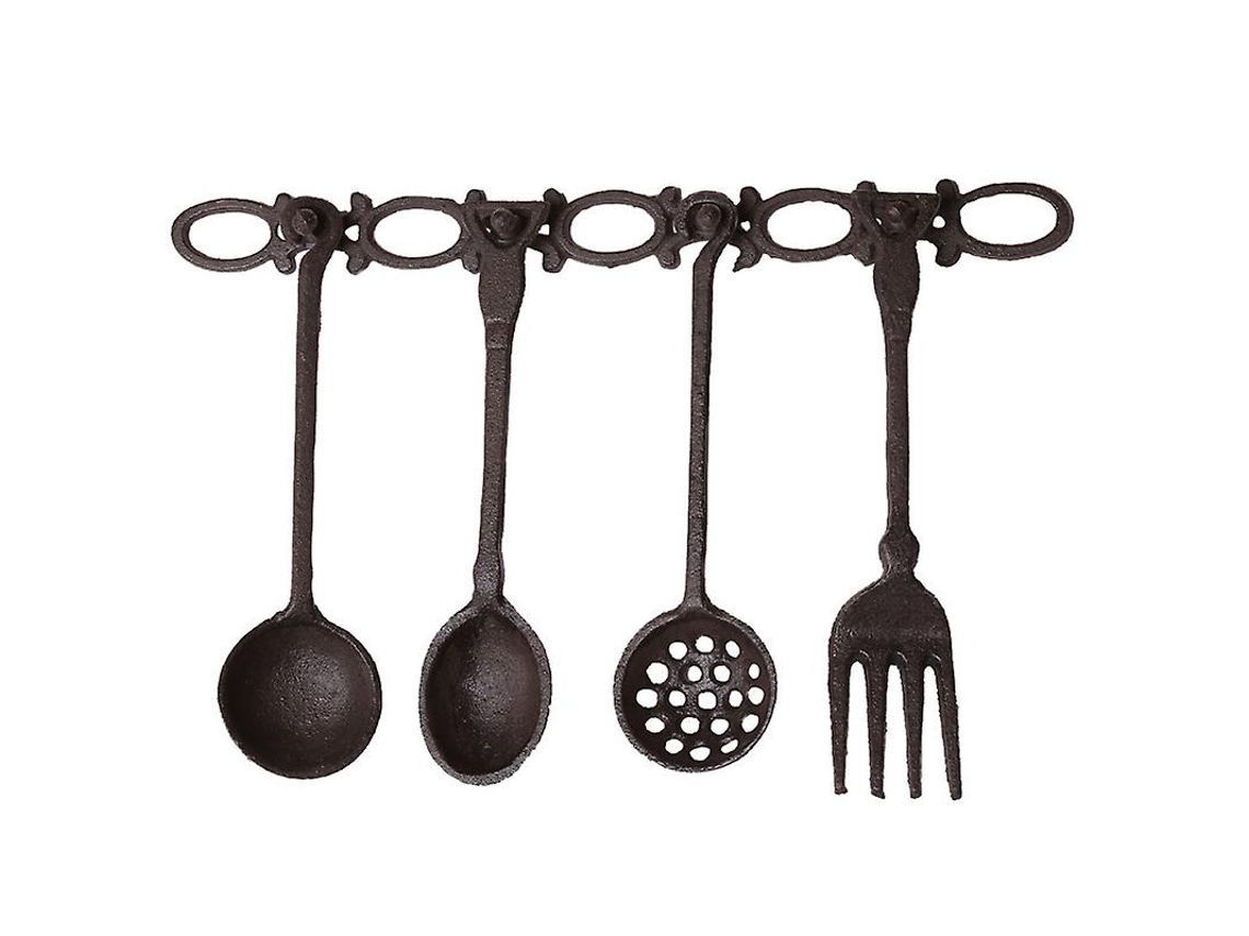 1Pcs Ganchos de Parede de Ferro Fundido Decorativos ALLINLESS