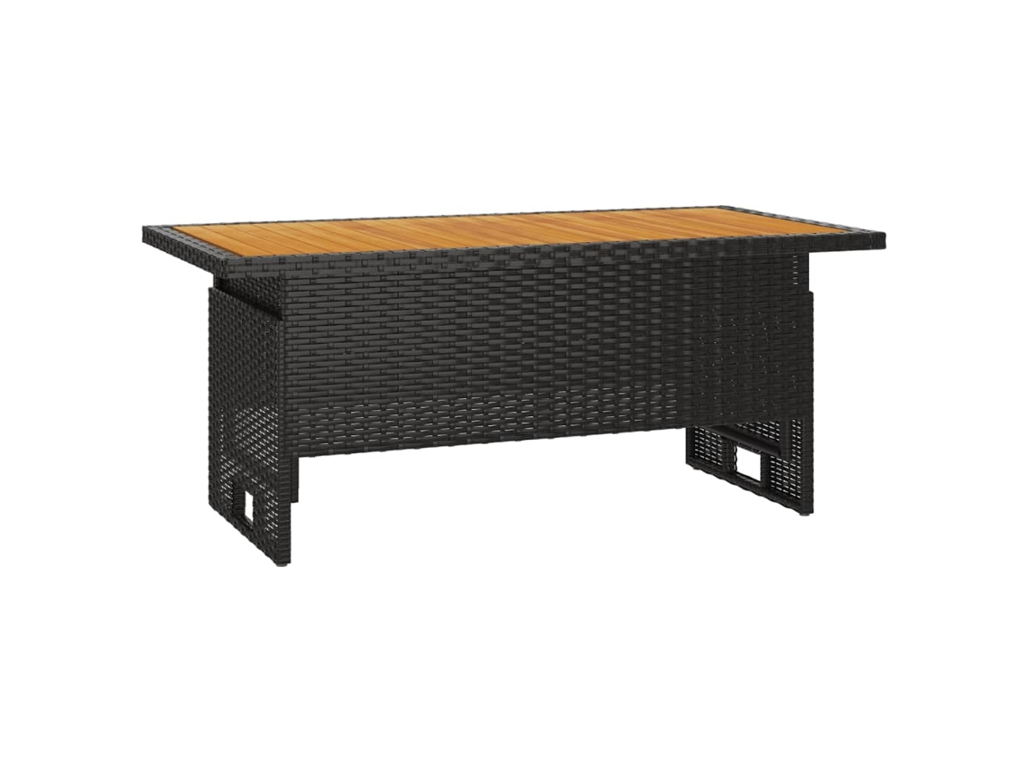 Garden Table, Garden Tables Vidaxl Preto Rattan / Vime (n/a)