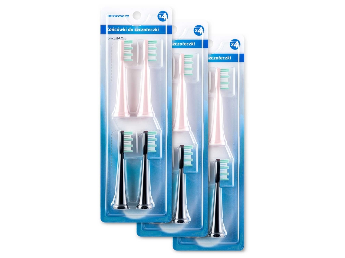 Cabeças De Escova De Dente Sônica Berdsen Duo 12 Peças