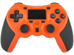 Controlador de Jogo Sem Fio YIZHOOD, Playstation 4/Playstation 3, Laranja