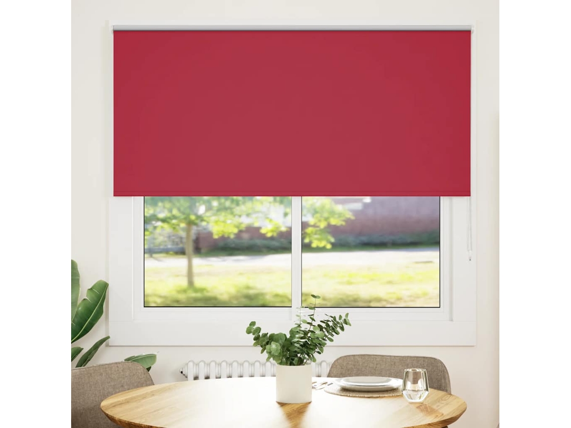 Vidaxl Persiana De Enrolar 165x175 Cm Largura Tecido 161,6cm Poliéster