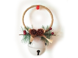 Decoração De Natal Com Sino De Ferro Laxiscreed Para Enfeitar O Teu Espaço Festivo De Forma Elegante