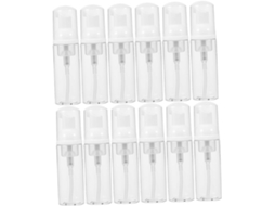 De 12 Frascos De Plástico Com Bombas De Espuma, Dispensadores Para Viagens E Recipientes Cosméticos.