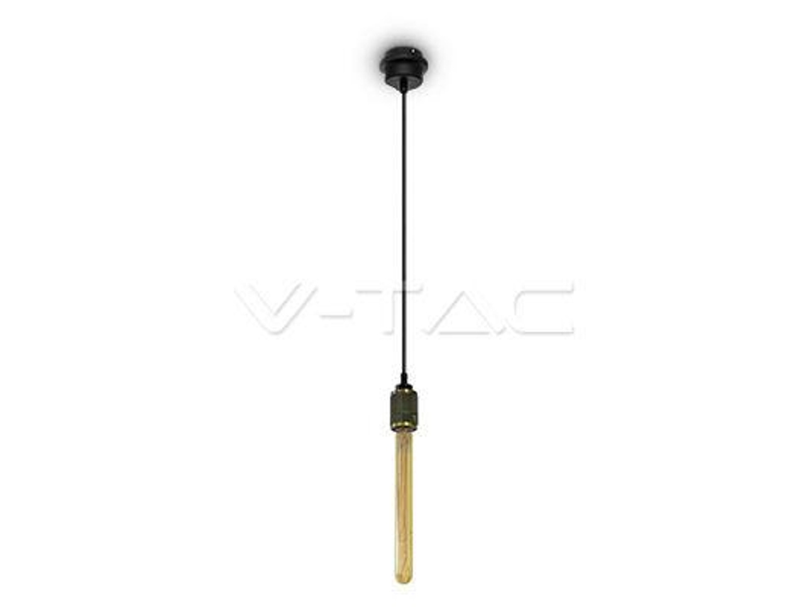 Candeeiro de Teto Pendente E27 Bronze/Dourado Alumínio