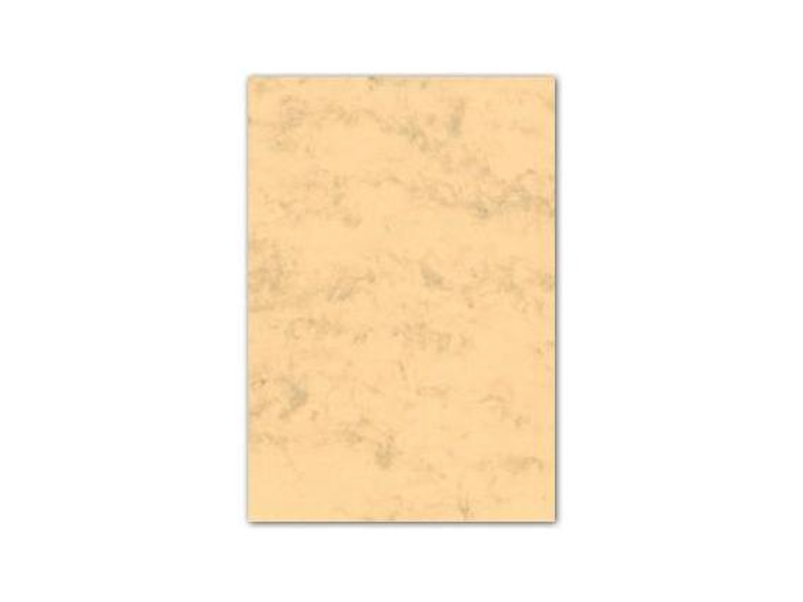 Cartolina Marmoreada 200 Grs, Emb. 100 Fls, A4, Ocre