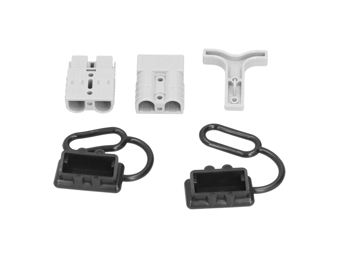 Conector Rápido Bateria Plug 50a 12-36vdc Cinza