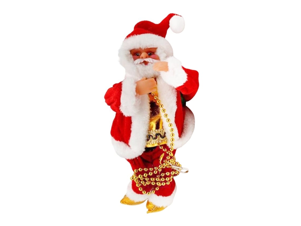Papai Noel Elétrico com Luz e Música para Natal