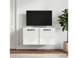 Vidaxl Gabinete De Tv De Parede Branco 59,5 X 31 X 30 Cm